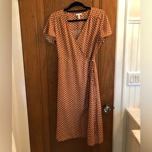 Leith Wrap Dress (Nordstrom)